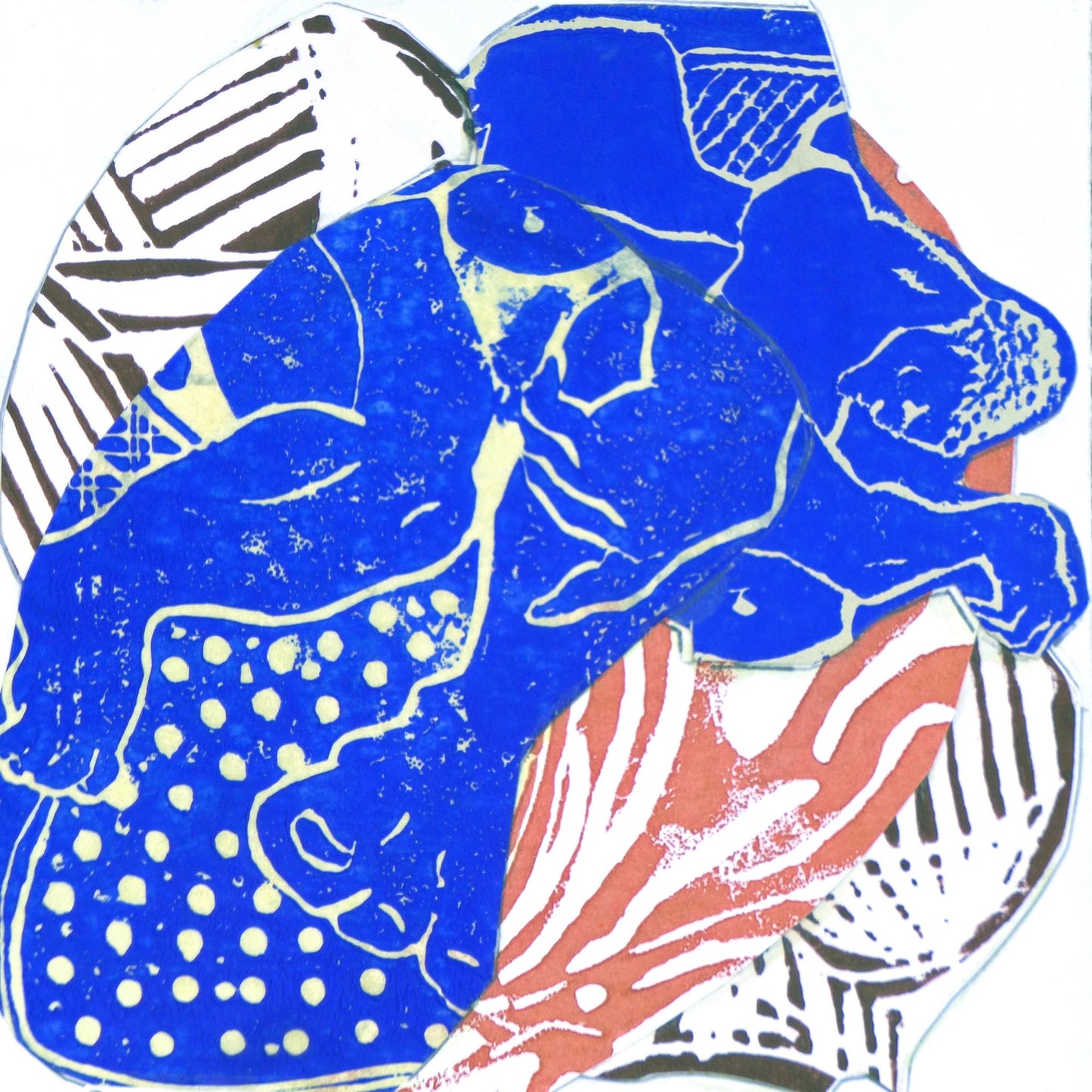 Blue Figure Study