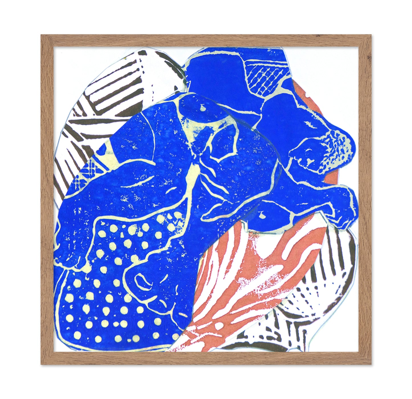 Blue Figure Study