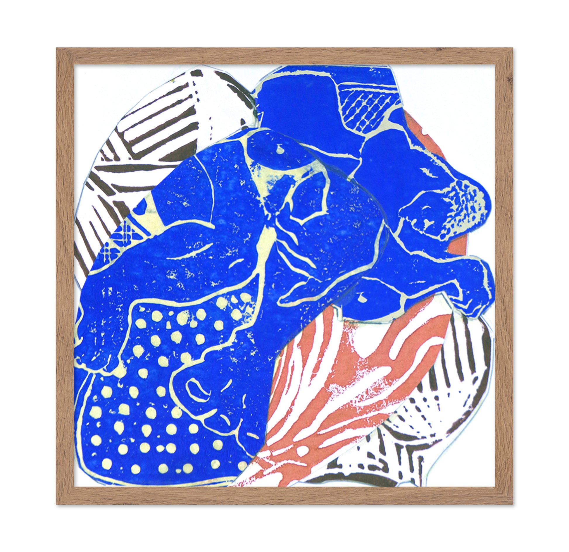 Blue Figure Study