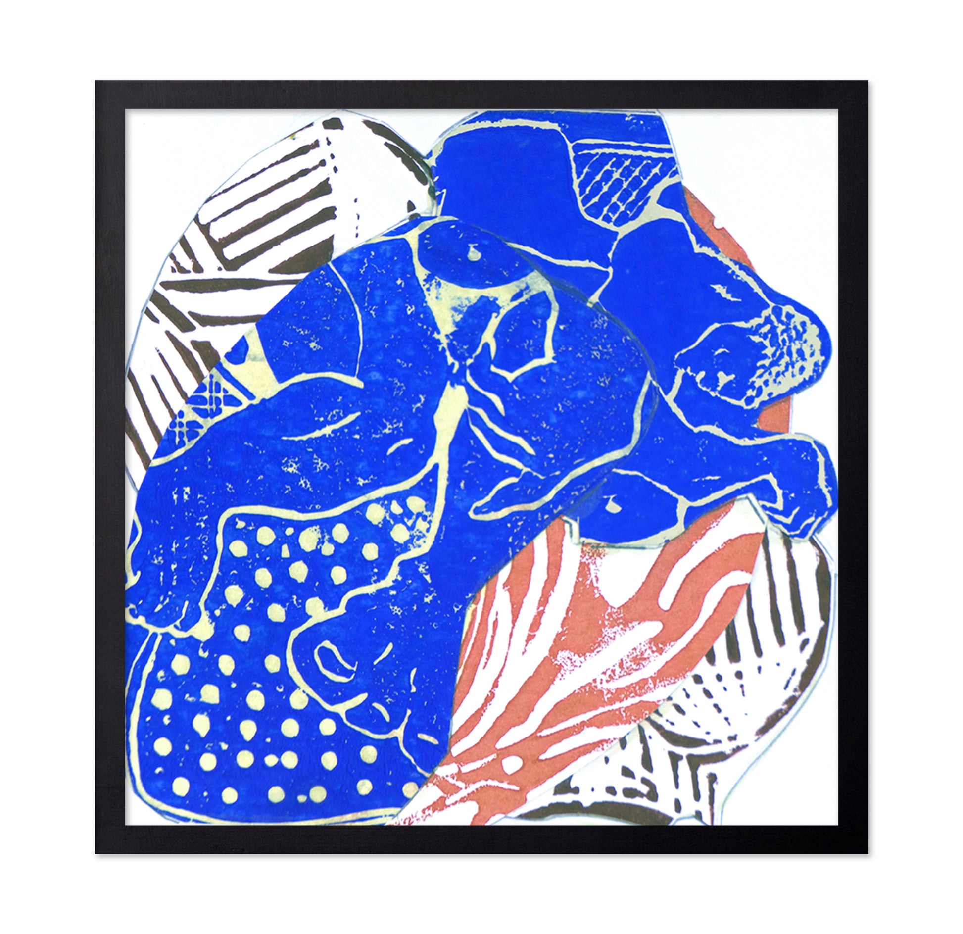 Blue Figure Study
