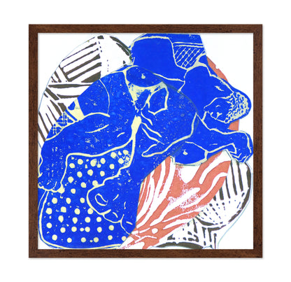 Blue Figure Study