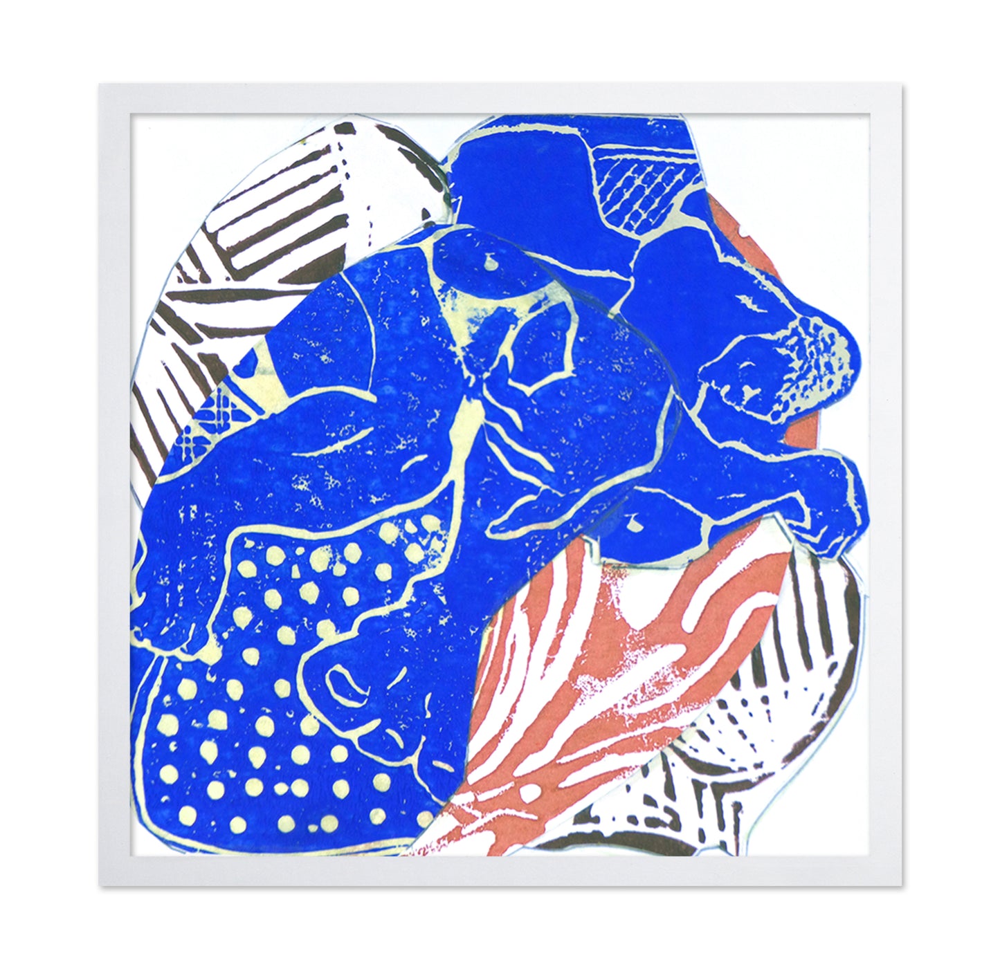 Blue Figure Study