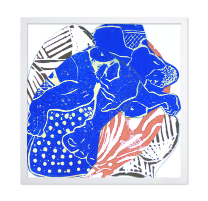 Blue Figure Study