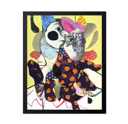 Child And Cat Collage