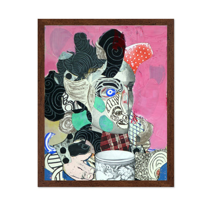 Fragmented Mask Portrait