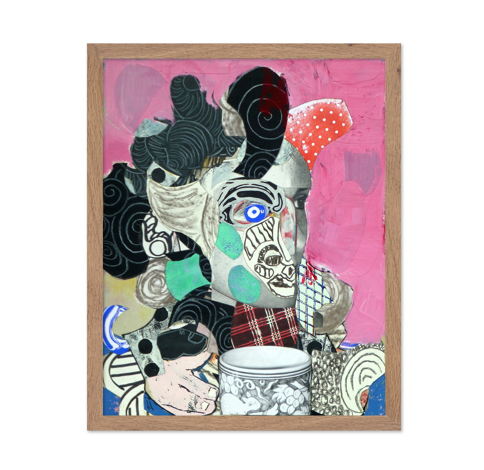 Fragmented Mask Portrait