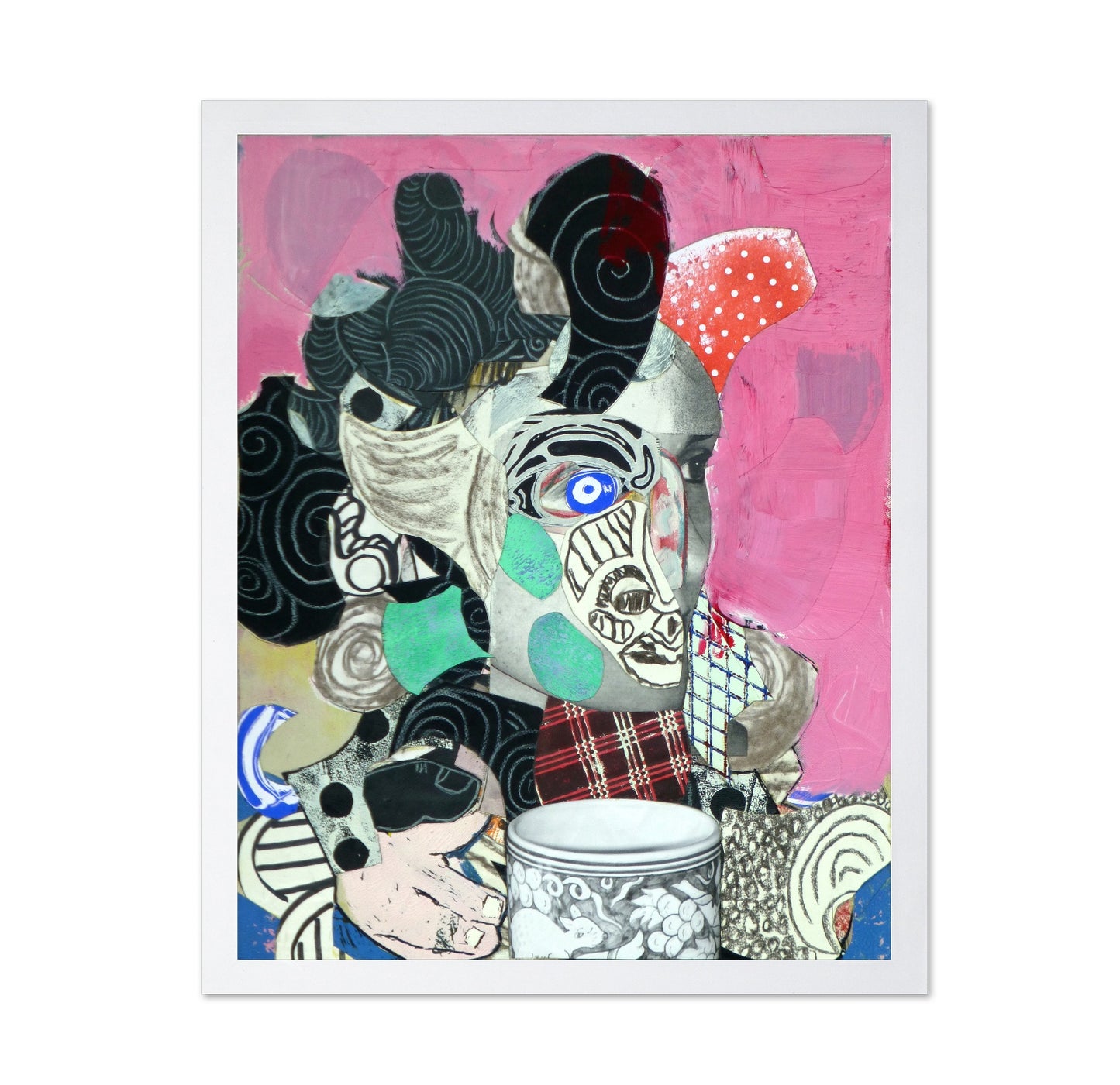 Fragmented Mask Portrait