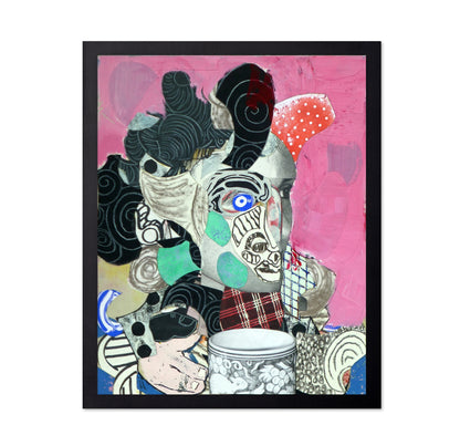 Fragmented Mask Portrait