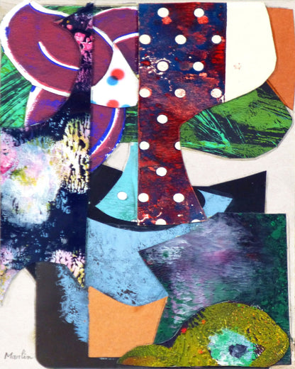 Abstract Botanical Layers
