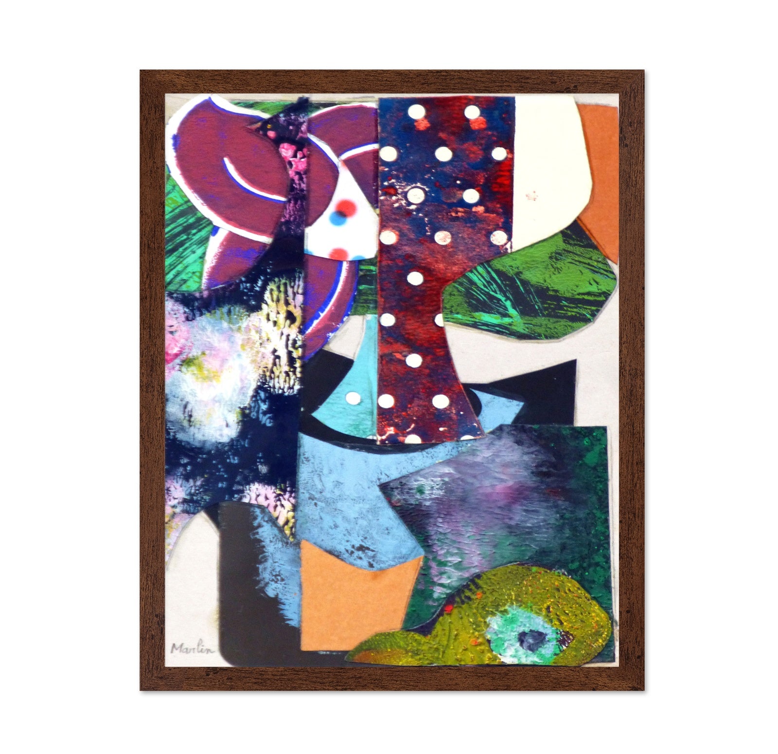 Abstract Botanical Layers