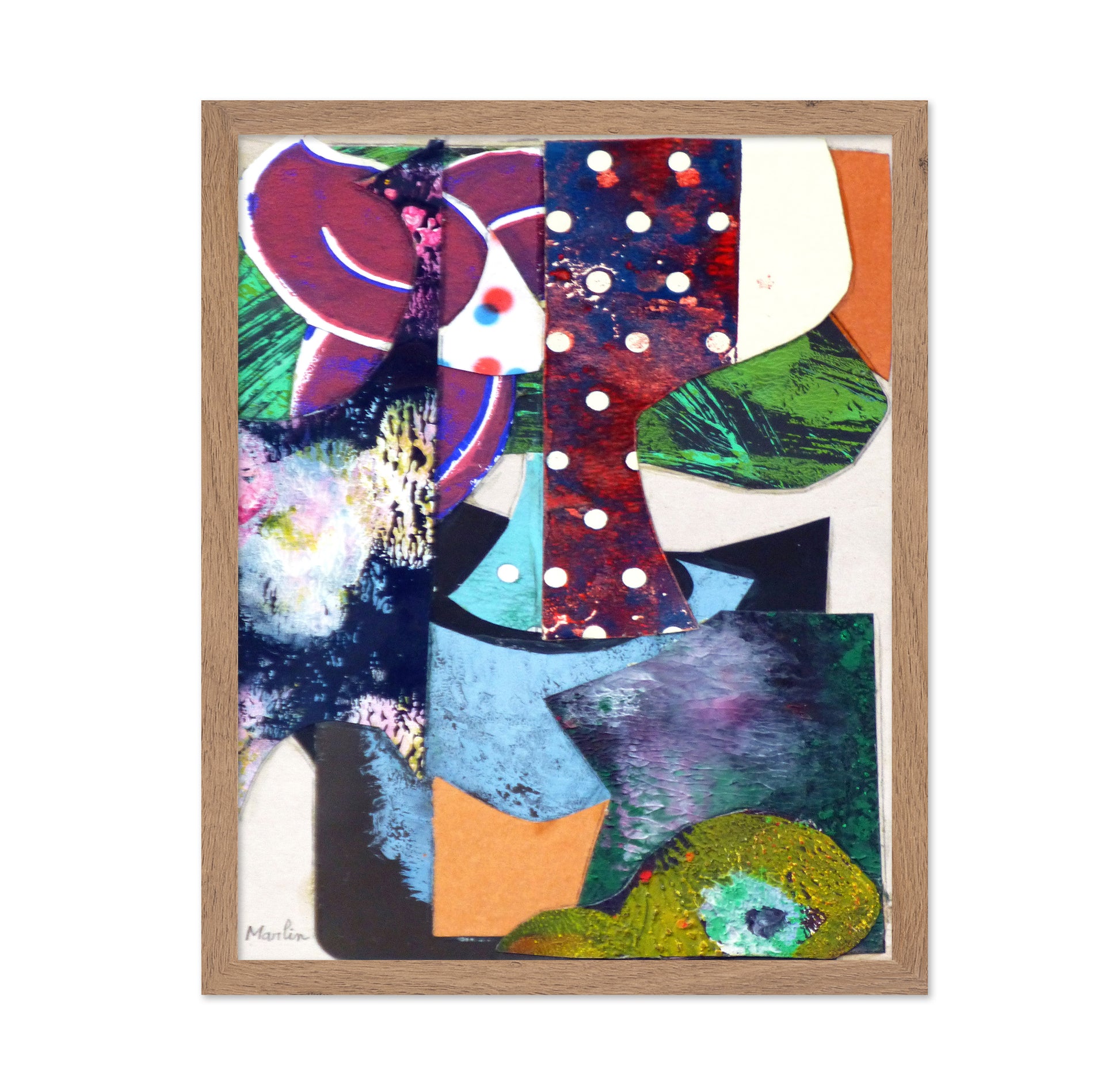 Abstract Botanical Layers