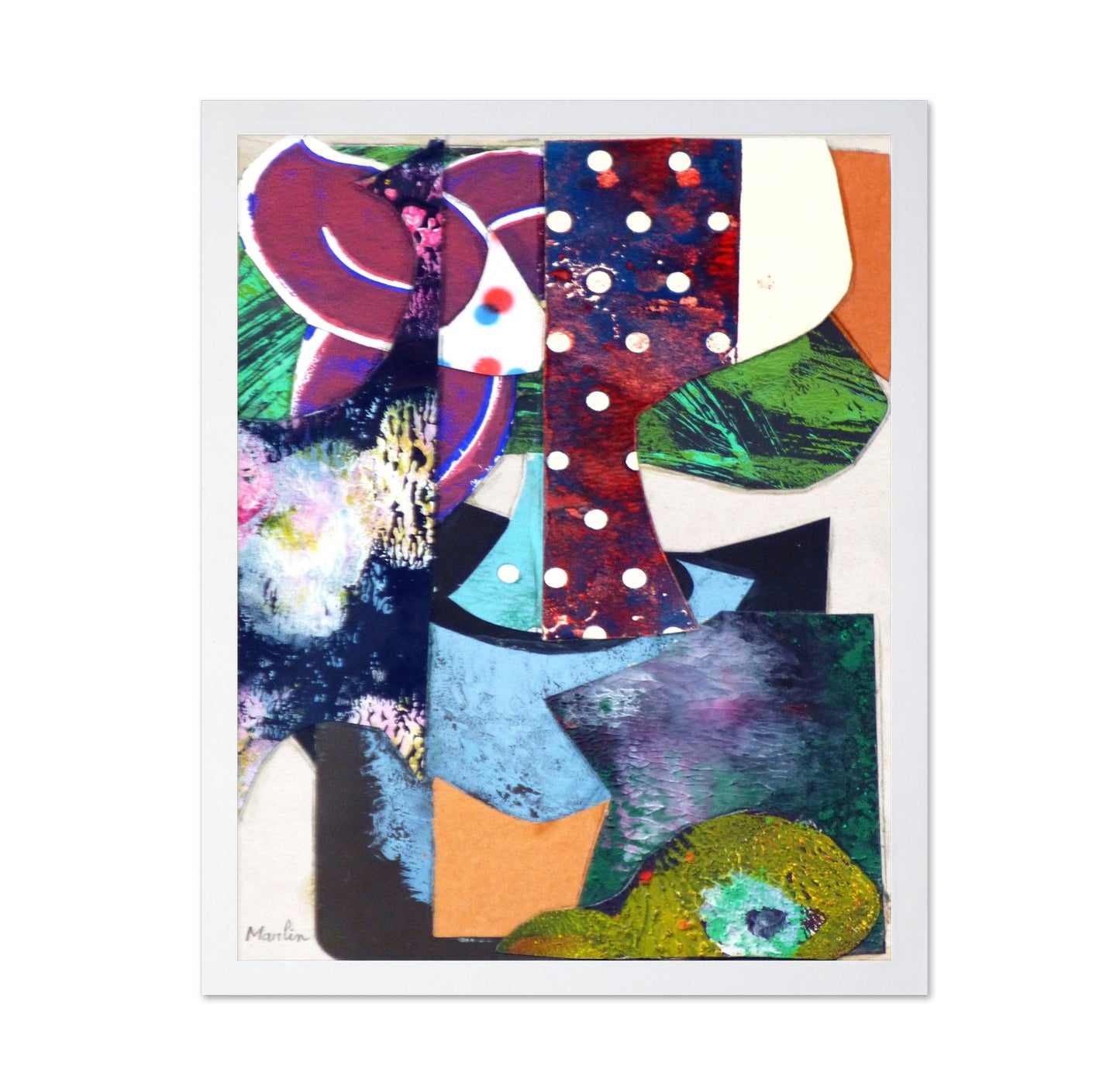 Abstract Botanical Layers
