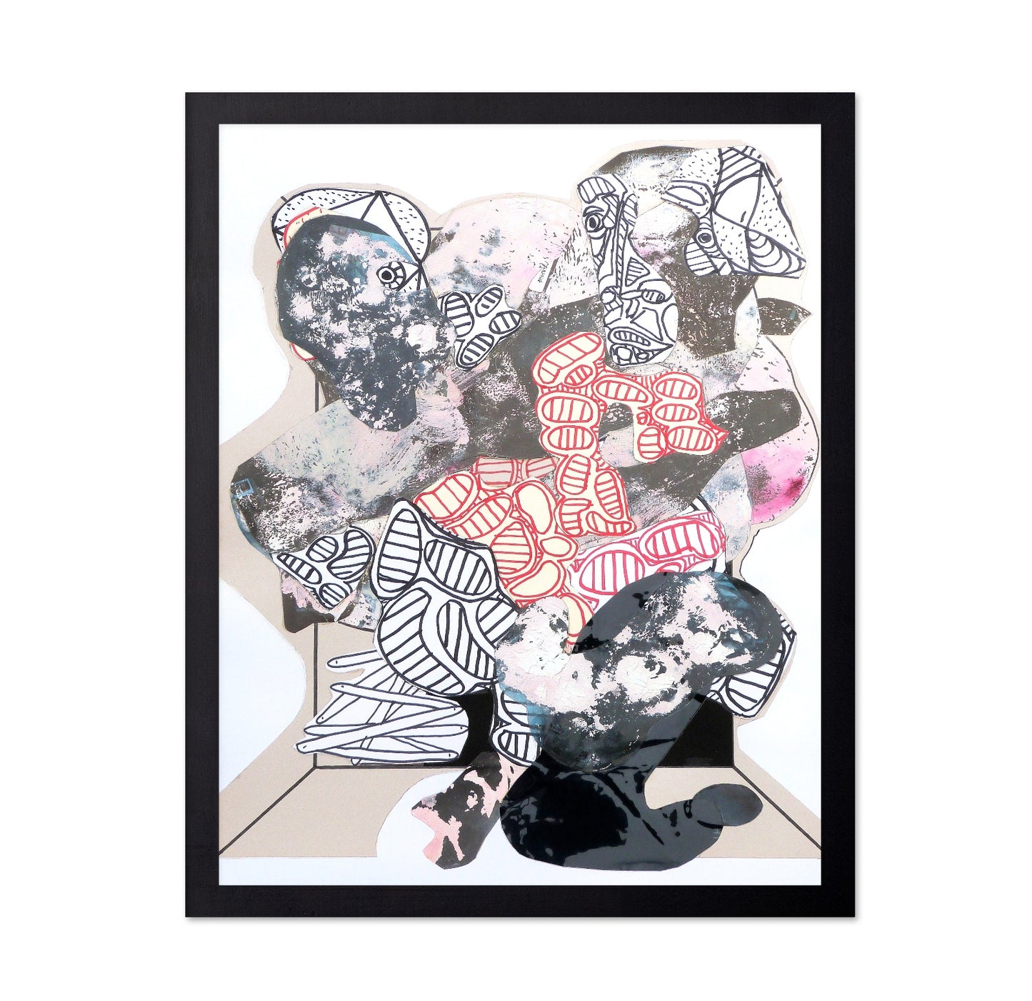 Abstract Collage Forms