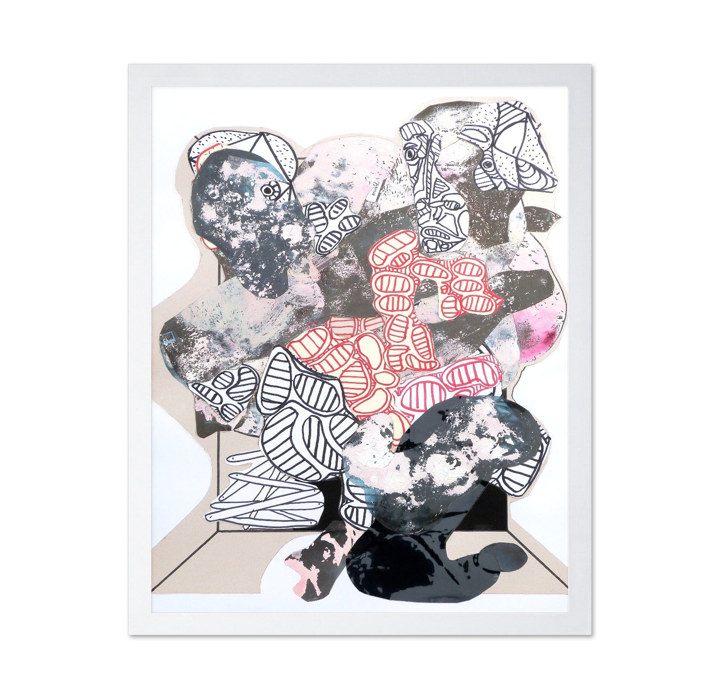 Abstract Collage Forms