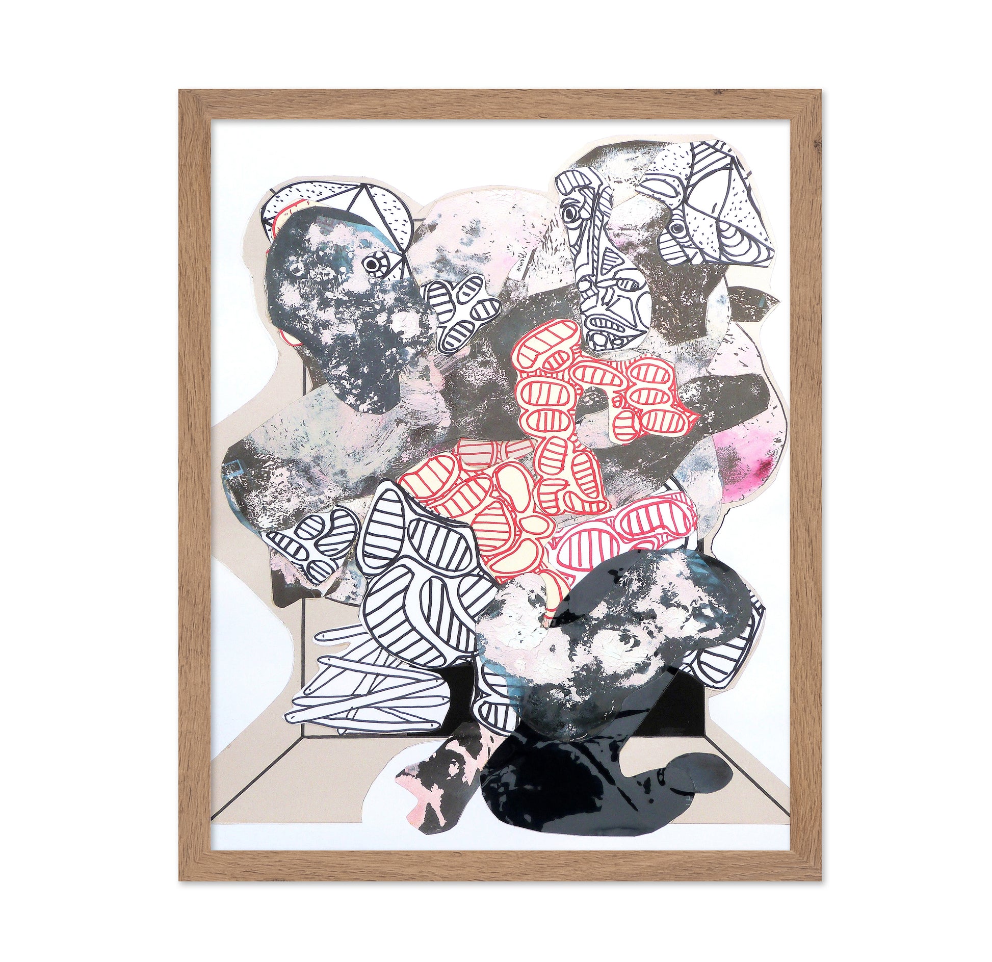 Abstract Collage Forms