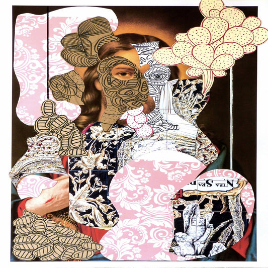 Vintage Collage Portrait No1