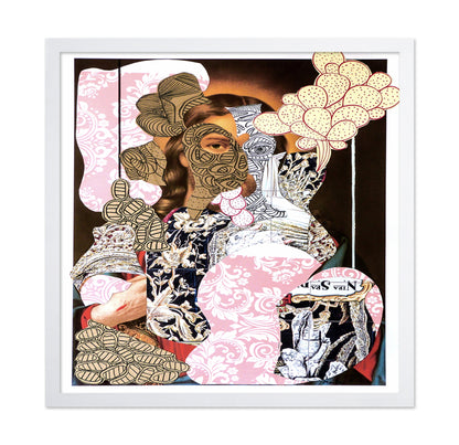 Vintage Collage Portrait No1