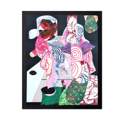 Abstract Figure Collage