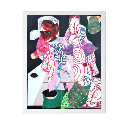 Abstract Figure Collage