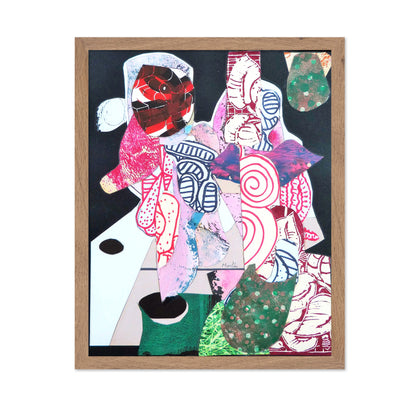 Abstract Figure Collage