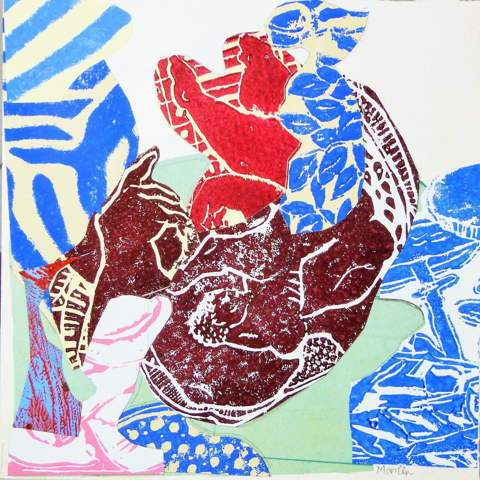 Tropic Figure Collage