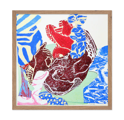 Tropic Figure Collage