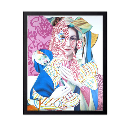 Abstract Madonna Collage