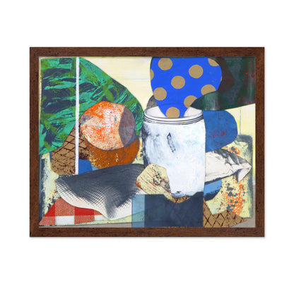 Orange Vase Collage