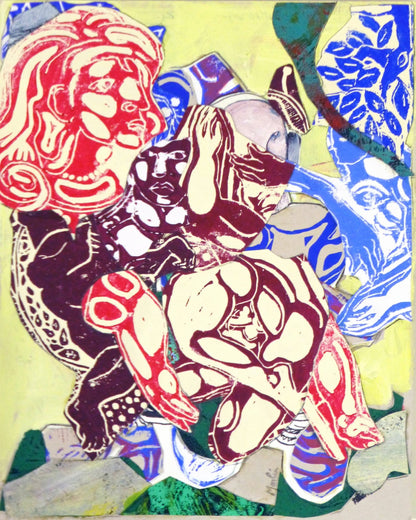 Abstract Figures Collage No1