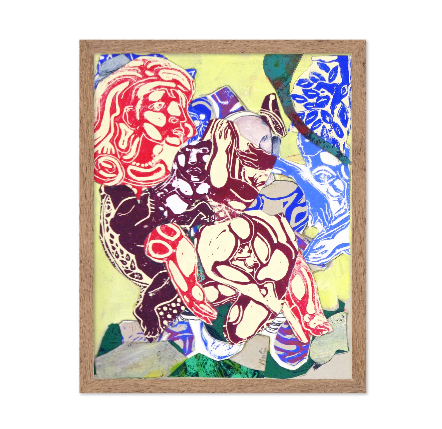 Abstract Figures Collage No1
