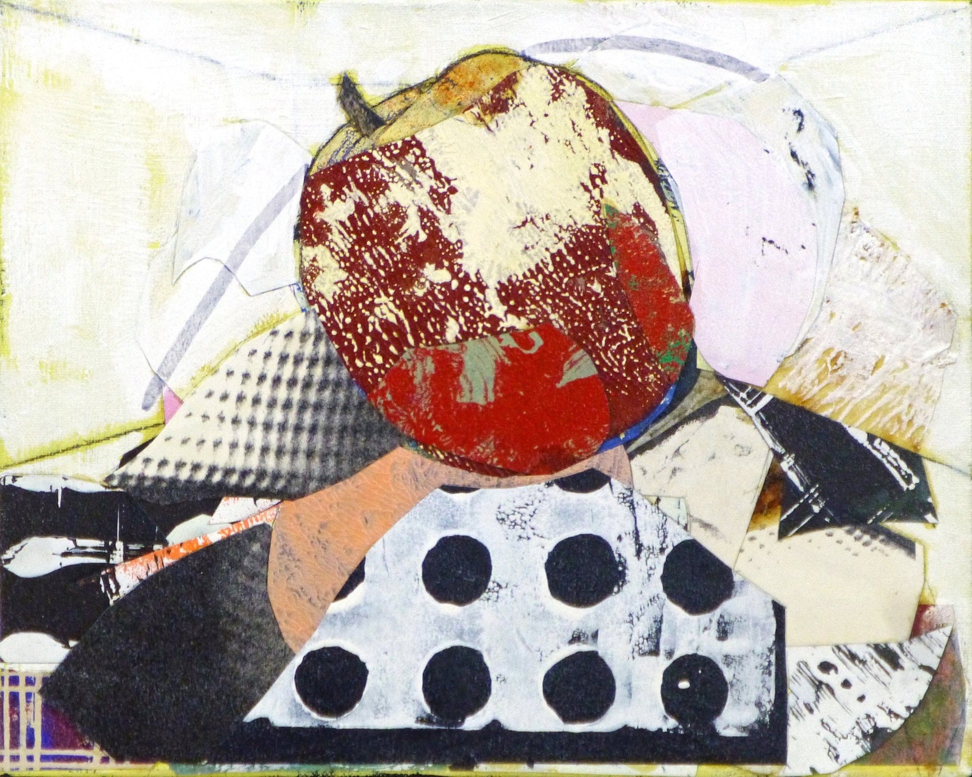 Abstract Apple Still Life