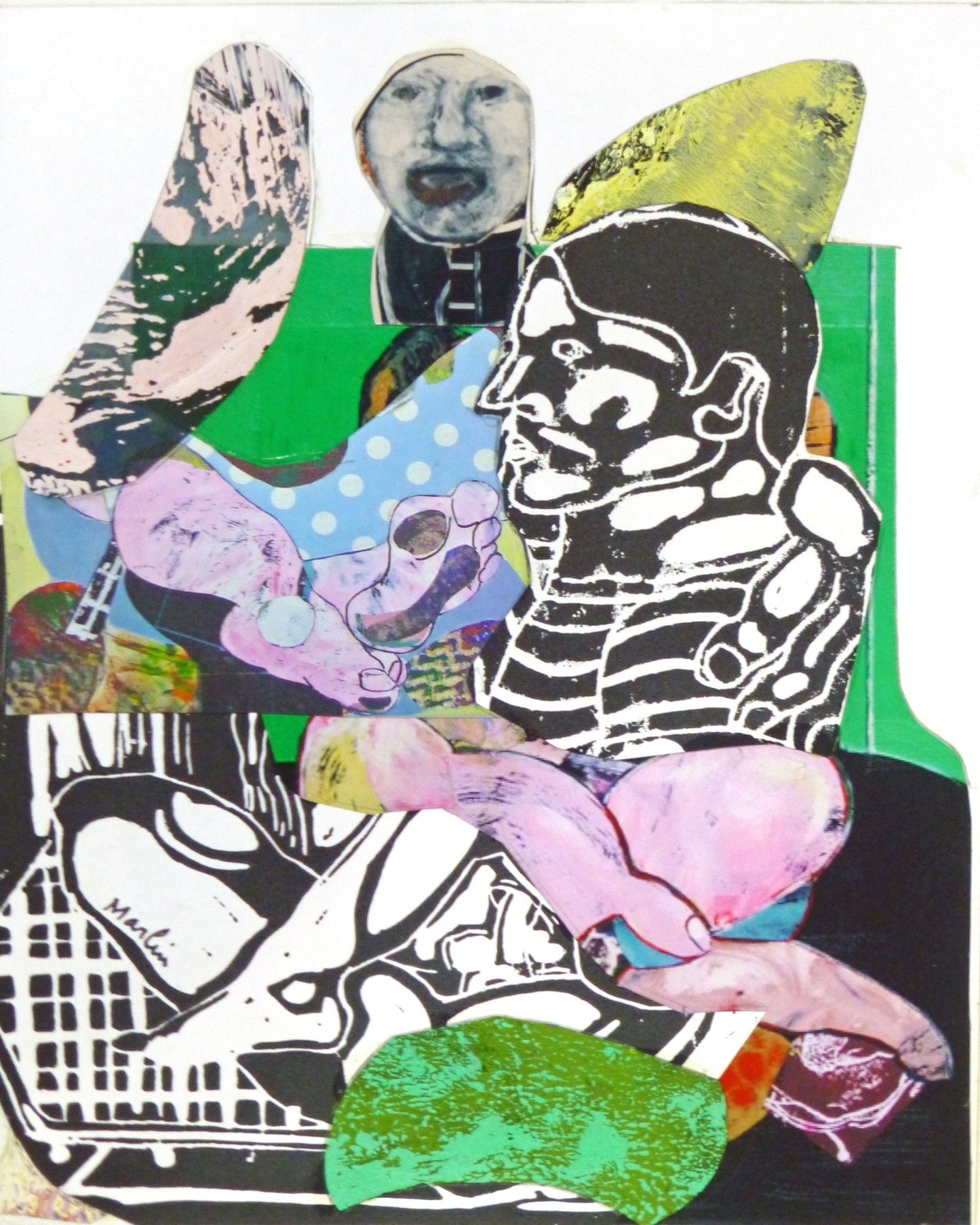Abstract Seated Figure No1