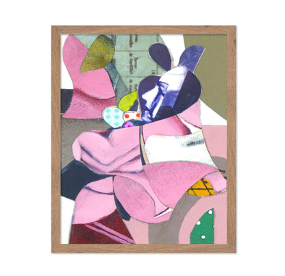 Pink Abstract Fragment