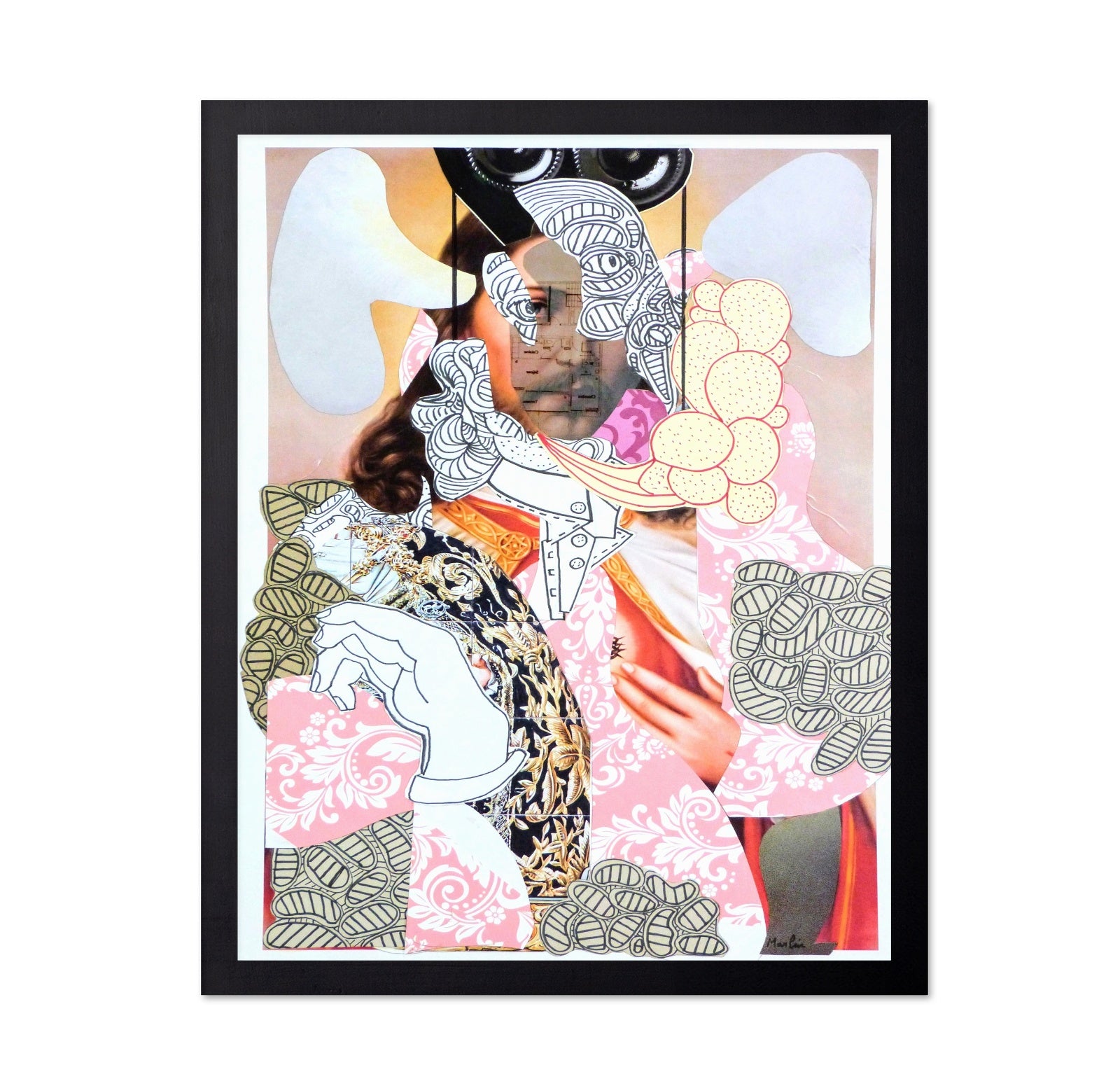 Abstract Religious Collage