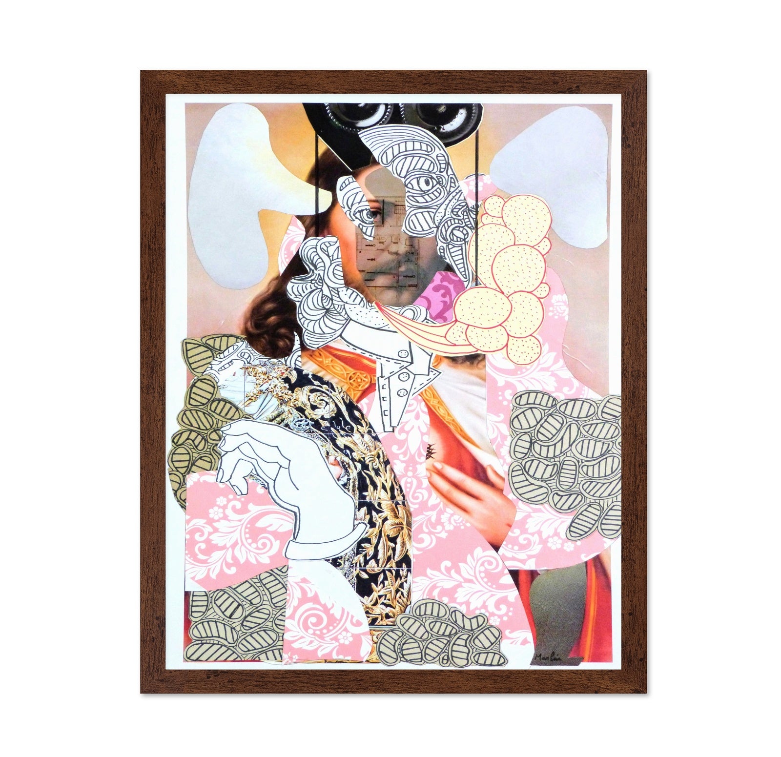 Abstract Religious Collage