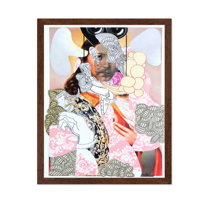 Abstract Religious Collage