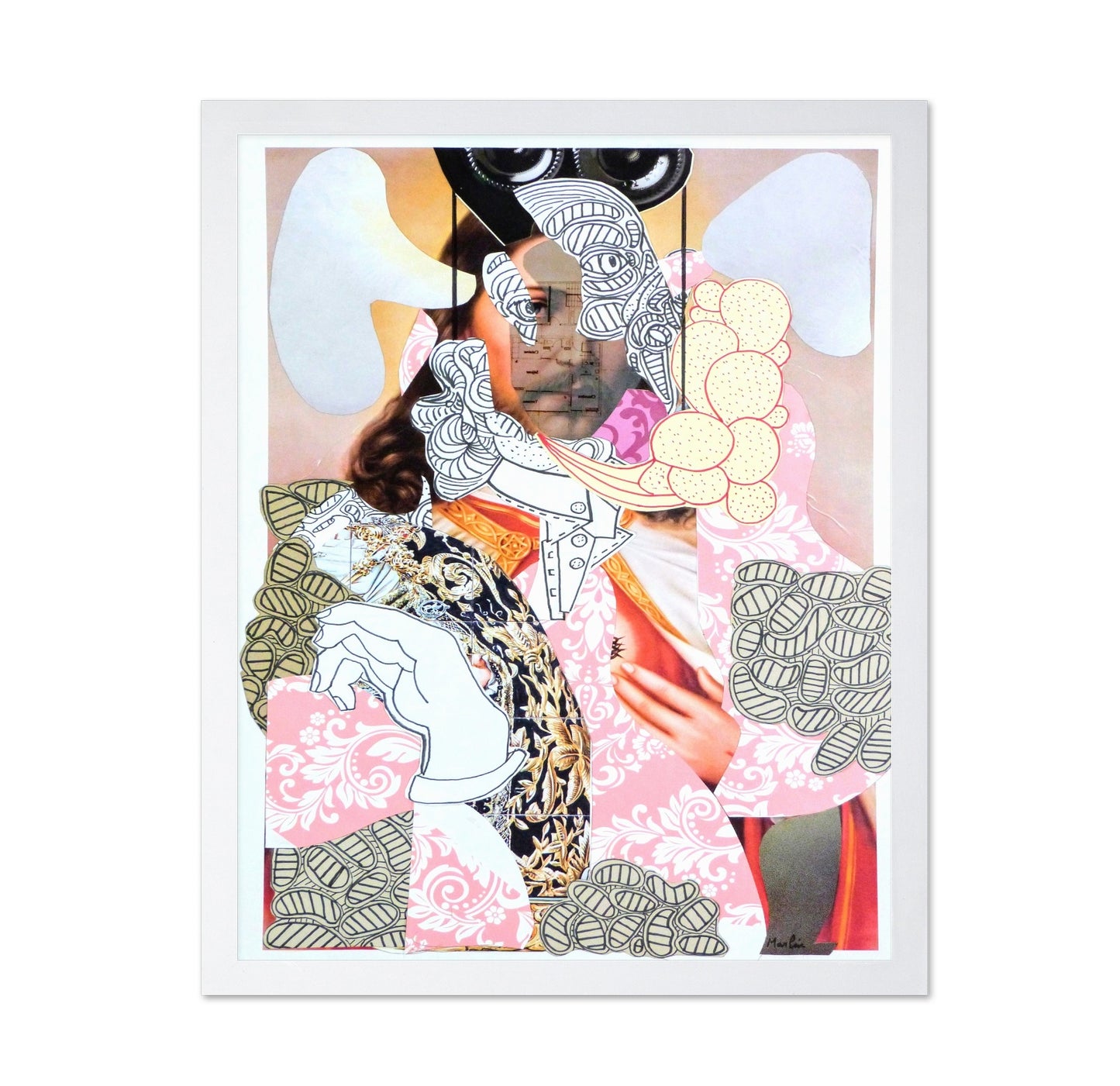 Abstract Religious Collage