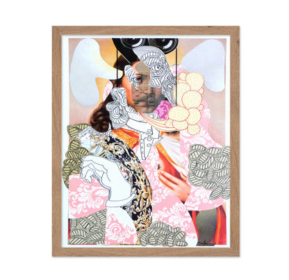 Abstract Religious Collage