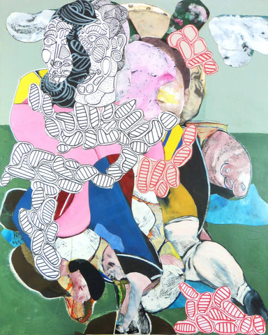 Abstract Father And Child