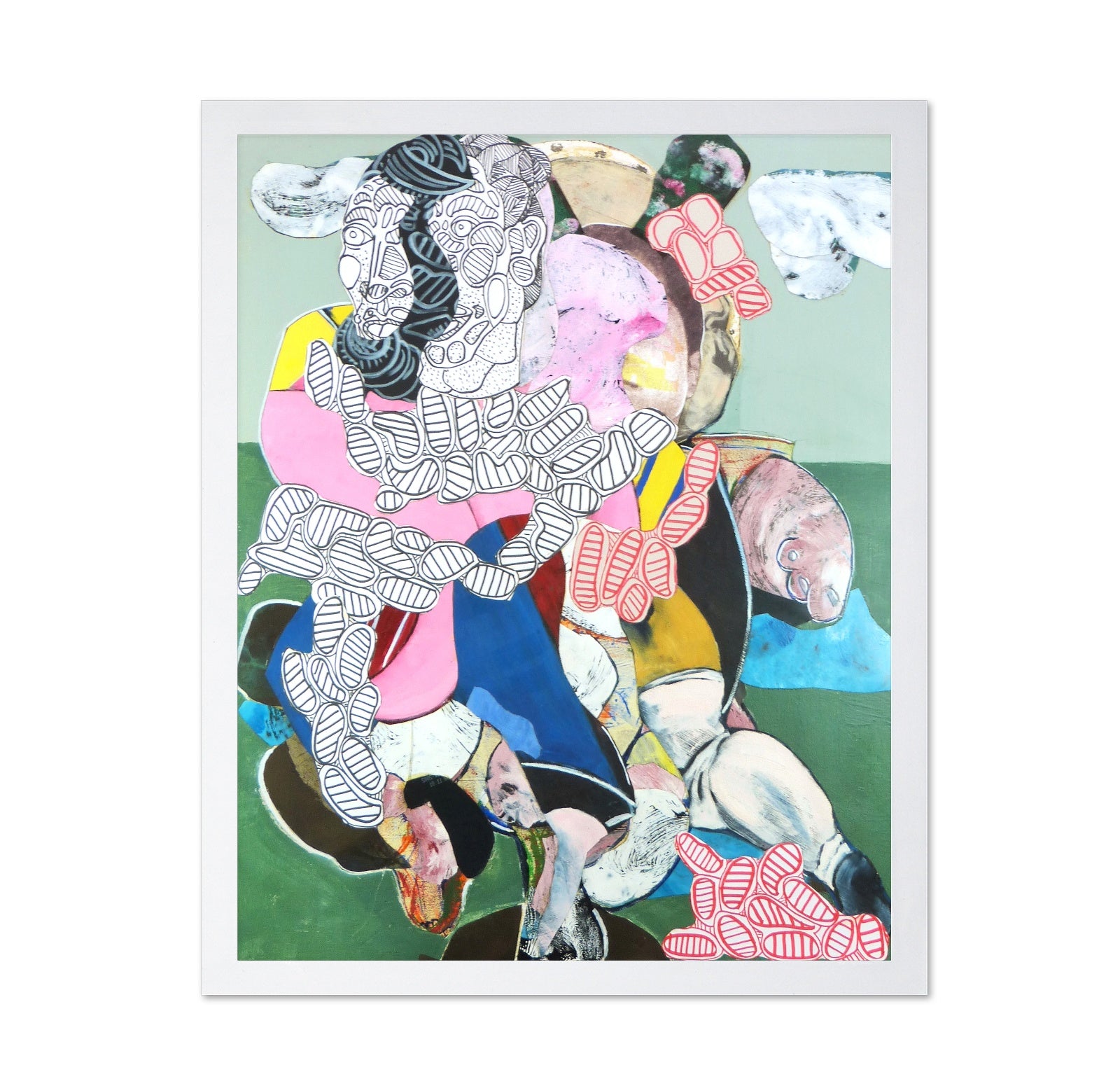 Abstract Father And Child