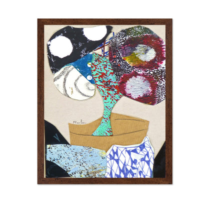 Abstract Floral Collage No1