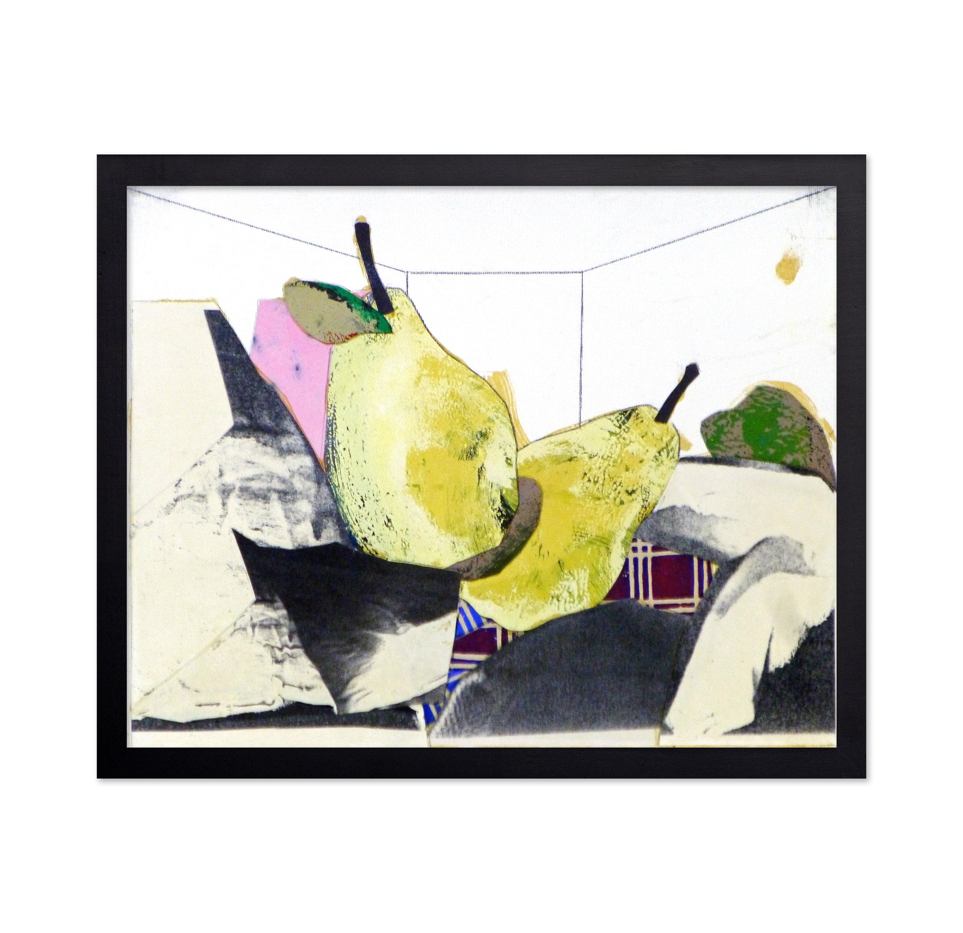 Abstract Pear Still Life