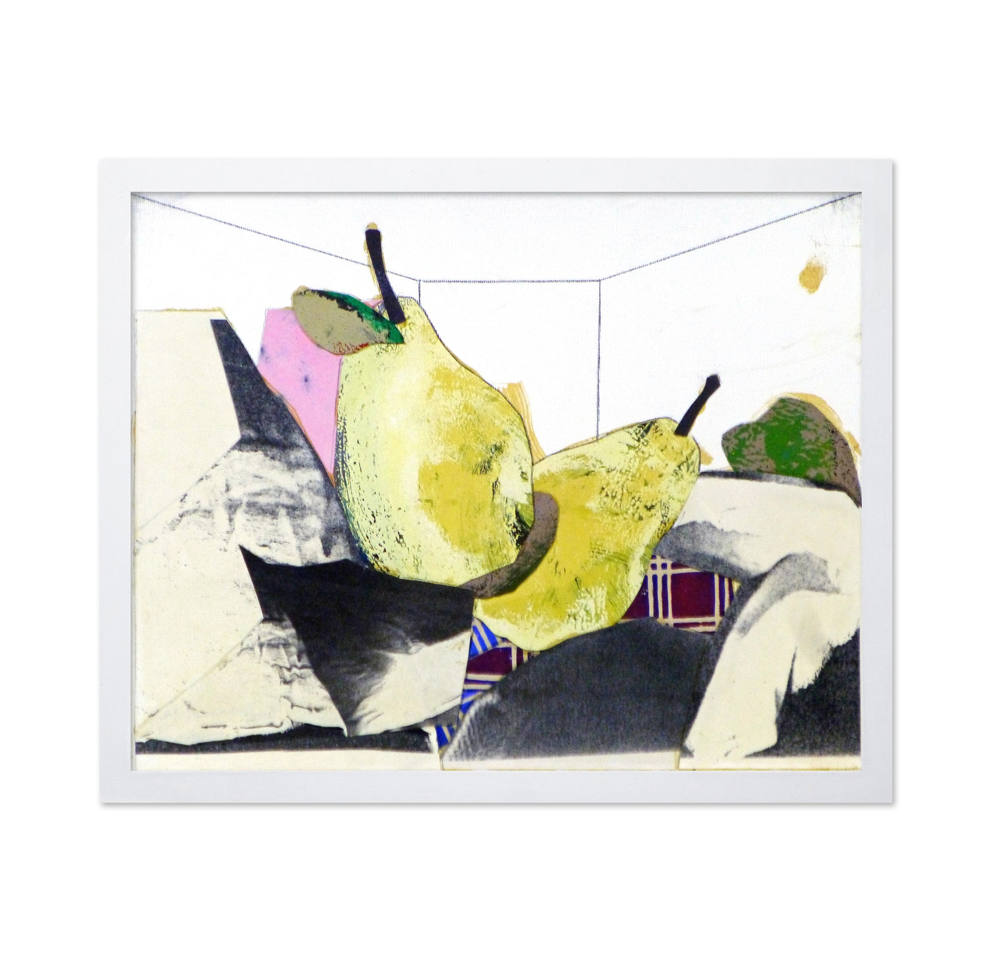Abstract Pear Still Life