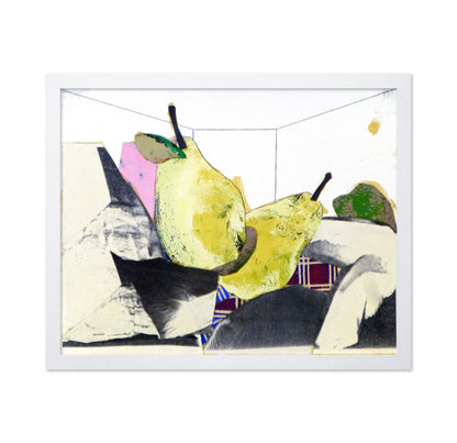 Abstract Pear Still Life