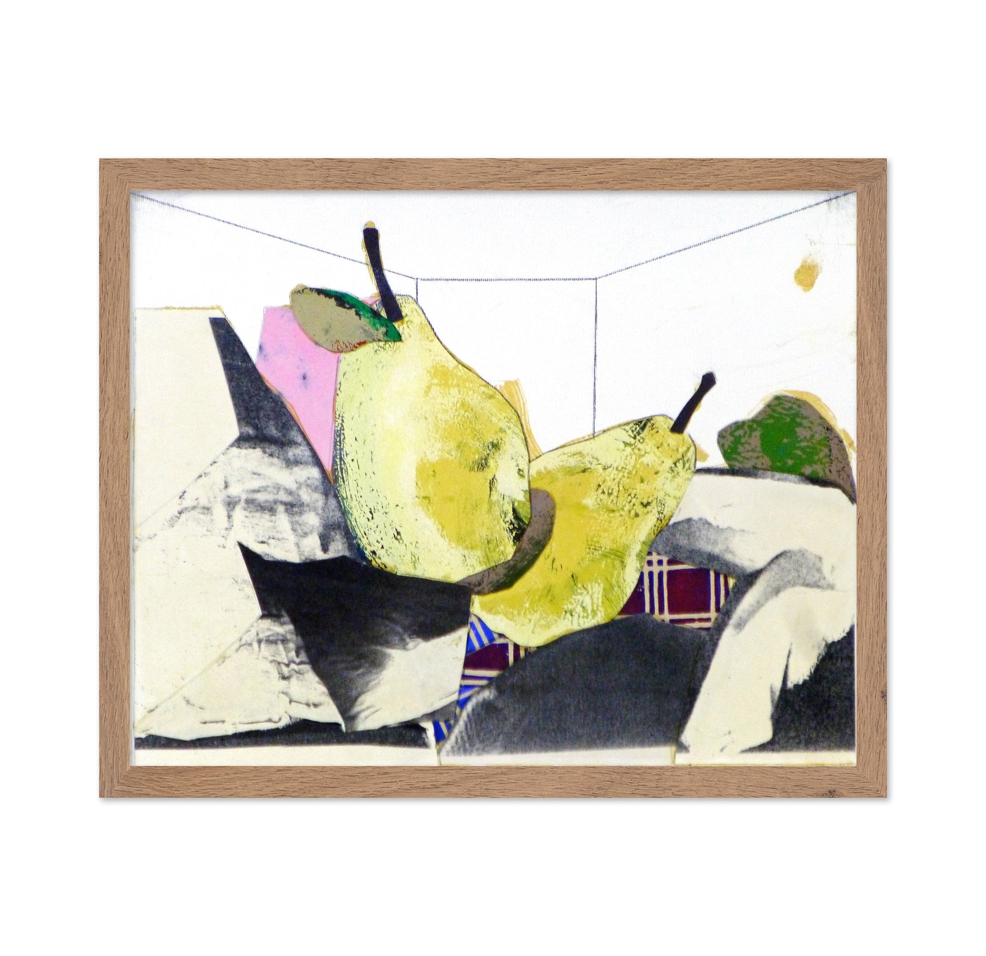 Abstract Pear Still Life