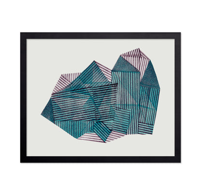 Geometric Stripe Composition