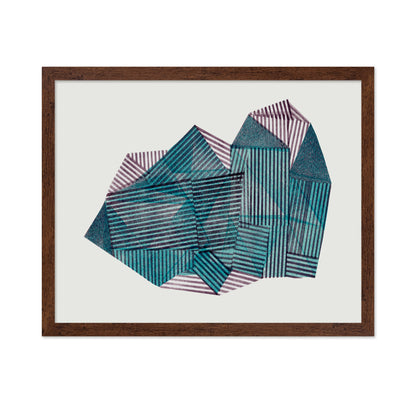 Geometric Stripe Composition