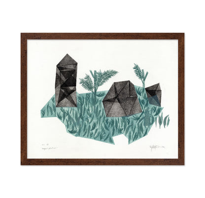 Geometric Botanical Landscape