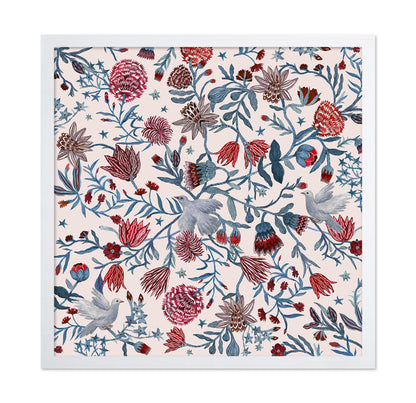 Floral Dove Pattern