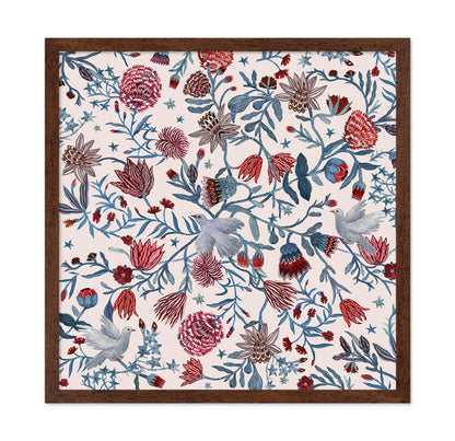 Floral Dove Pattern